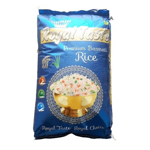 Royal Taste Premium Basmati Rice, 20kg