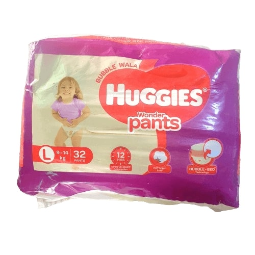 Huggies Wonder Pants Large (9-14kg), 28 pants