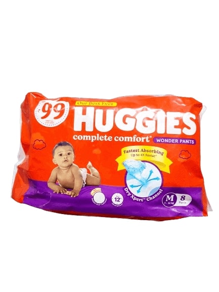 Huggies Wonder Pants Medium (7-12kg), 8 pants