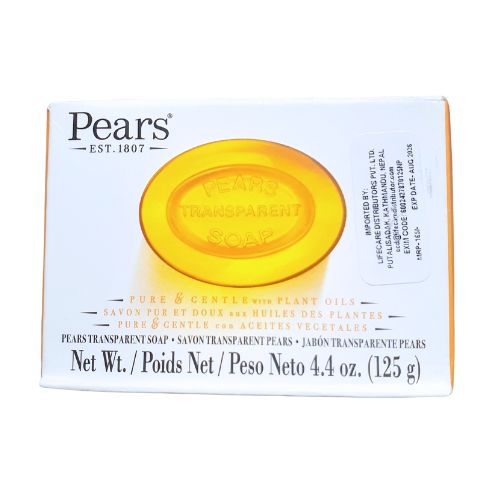 Pears Transparent Soap(Amber), 125gm