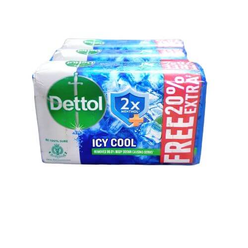 Dettol Cool Soap, 150gm (Pack of 3)