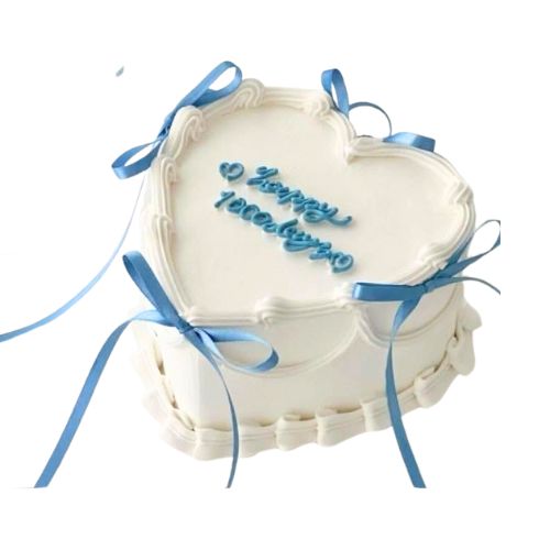 Heart-shaped Cake