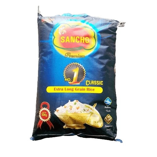 Sancho Long Grain Basmati Rice, 20kg
