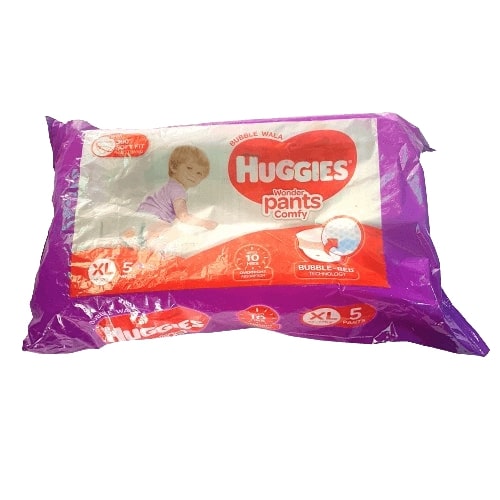 Huggies Wonder Pants XL (12-17kg), 5 pants