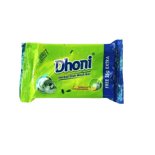 Dhoni Herbal Dishwash Bar, 150gm (Pack of 3)