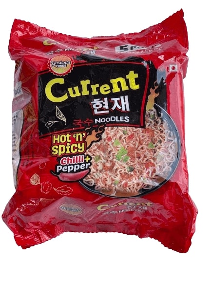 Current Hot 'n' Spicy Noodles, 500gm (Pack of 5)
