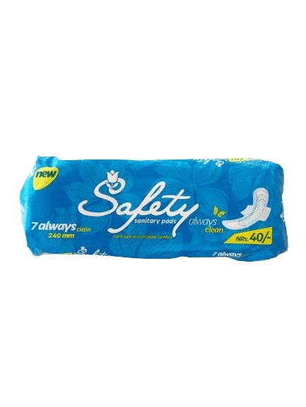 Safety Always Clean Sanitary Pads, 7 Count