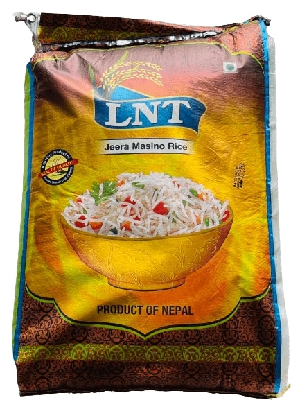 LNT Jeera Masino Full Steam Rice, 25kg (उसिना/Sugar Patient)