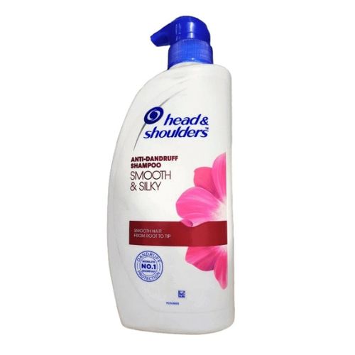 Head & Shoulders Smooth and Silky Anti Dandruff Shampoo, 650ml